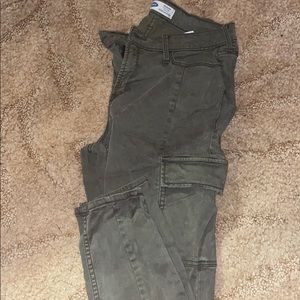 Sateen Cargo Pants